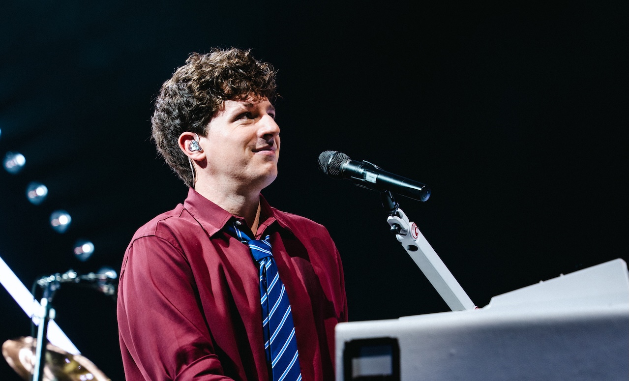 Charlie Puth at Hammersmith Apollo performing live
