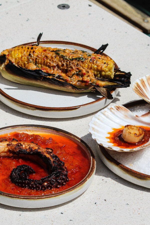 Morchella launches terrace barbecue menu with Henderson Seafood in Clerkenwell