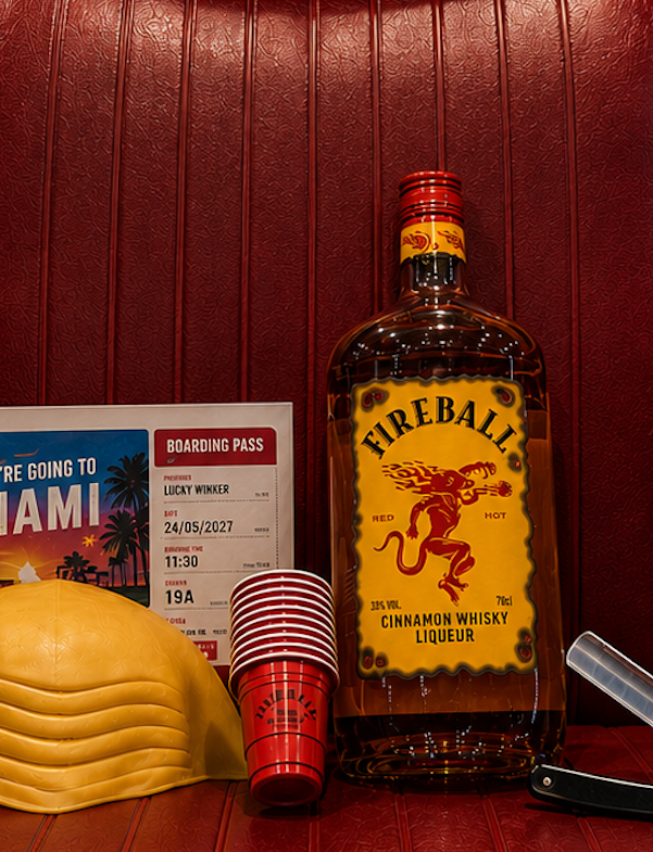 Fireball Whisky offers free head shaves and chance to win Miami trip near Hyde Park ahead of Pitbull concert