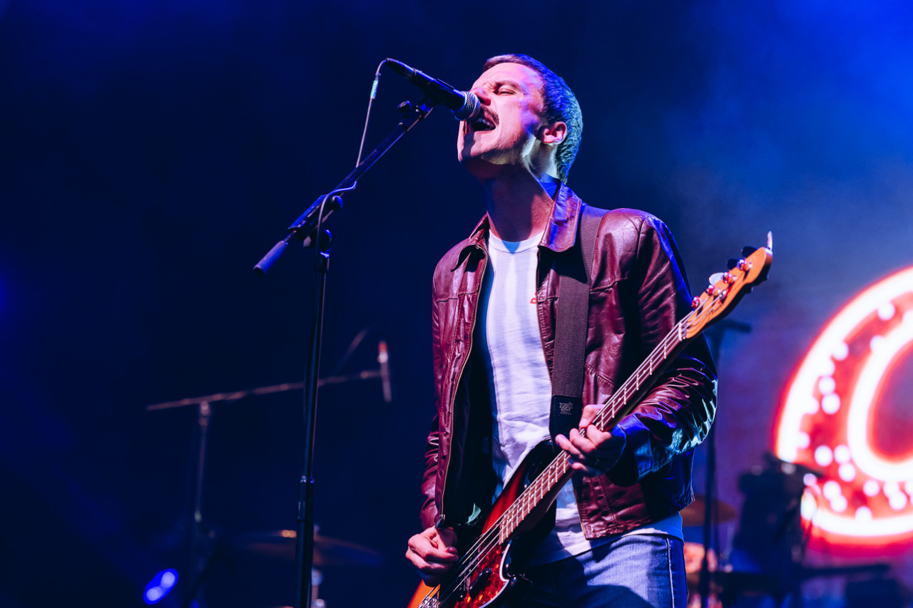 The Cribs at Somerset House performing live