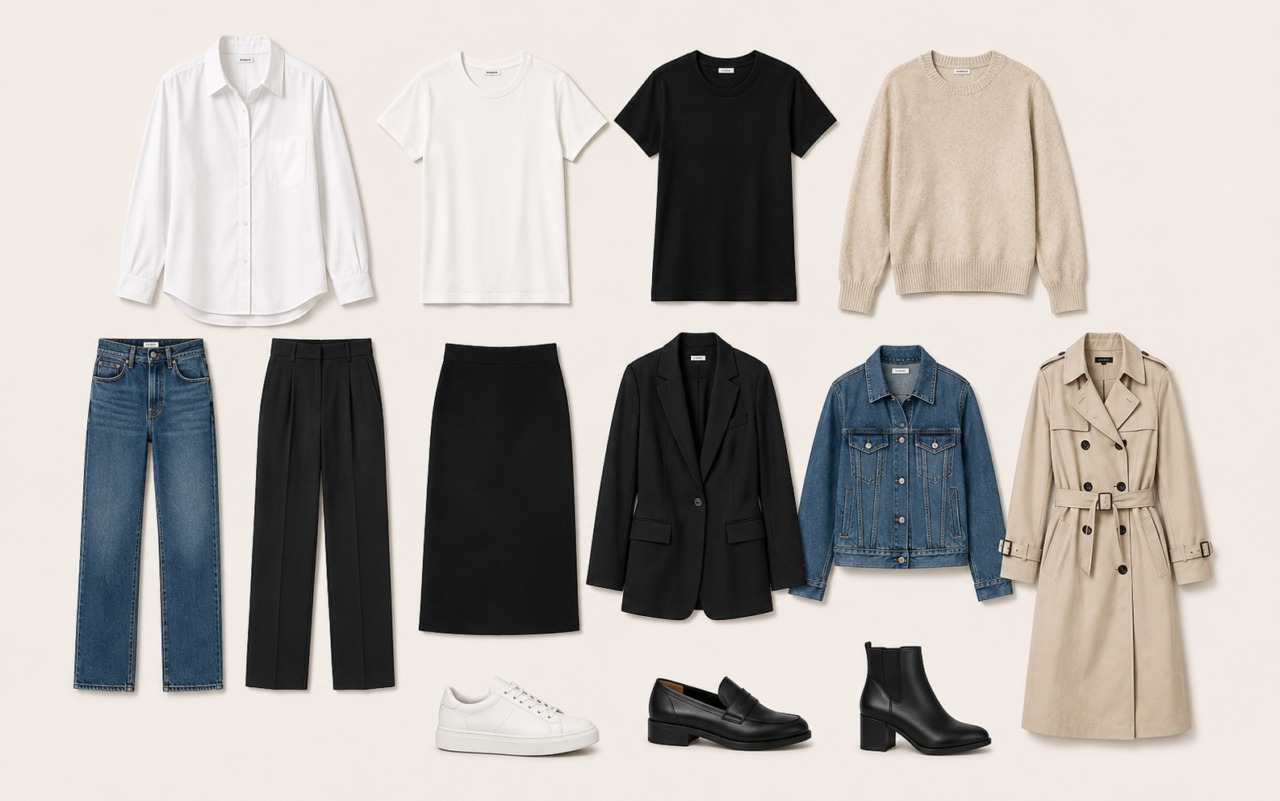 How to build a capsule wardrobe using the best colours