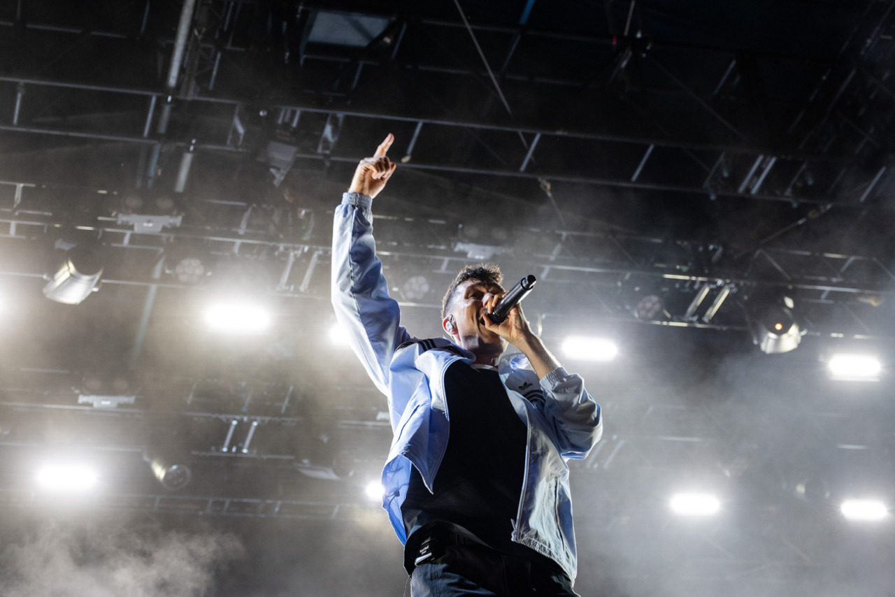 Bastille at Crystal Palace Bowl performing live