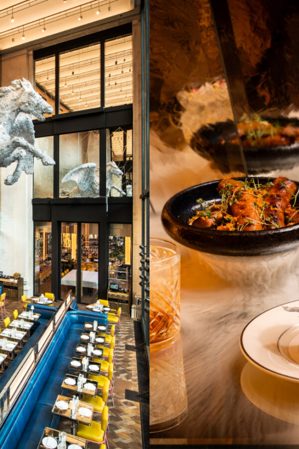 Selfridges restaurant to host Greek mythology feast beneath Damien Hirst’s Pegasus sculpture