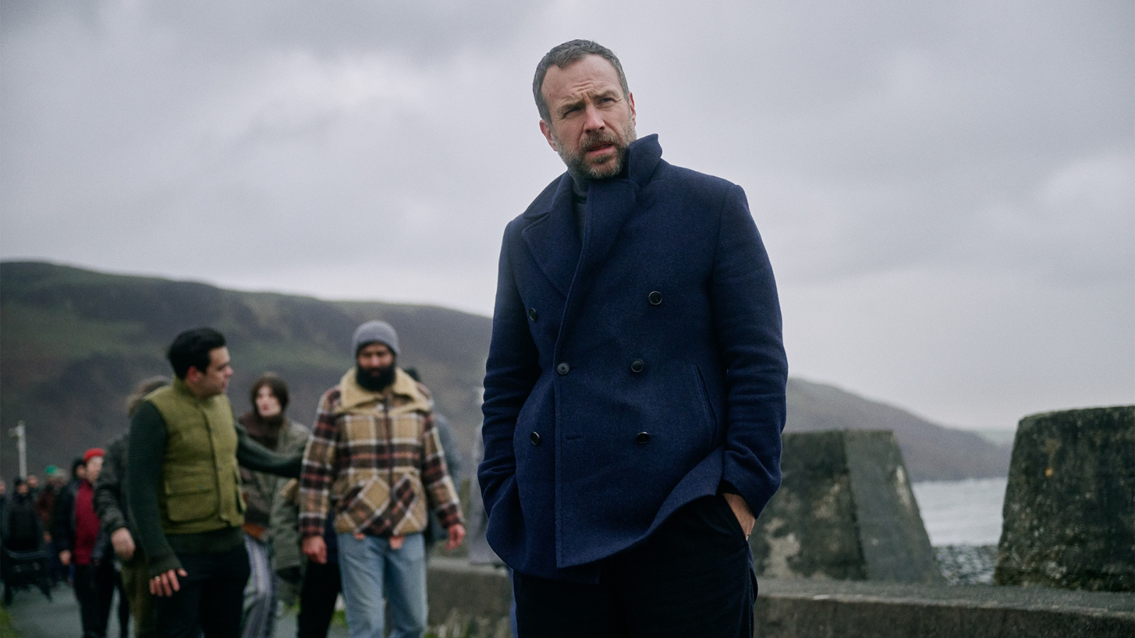 Rafe Spall’s Detective Eric Bull is heading to Scotland as Under Salt Marsh returns