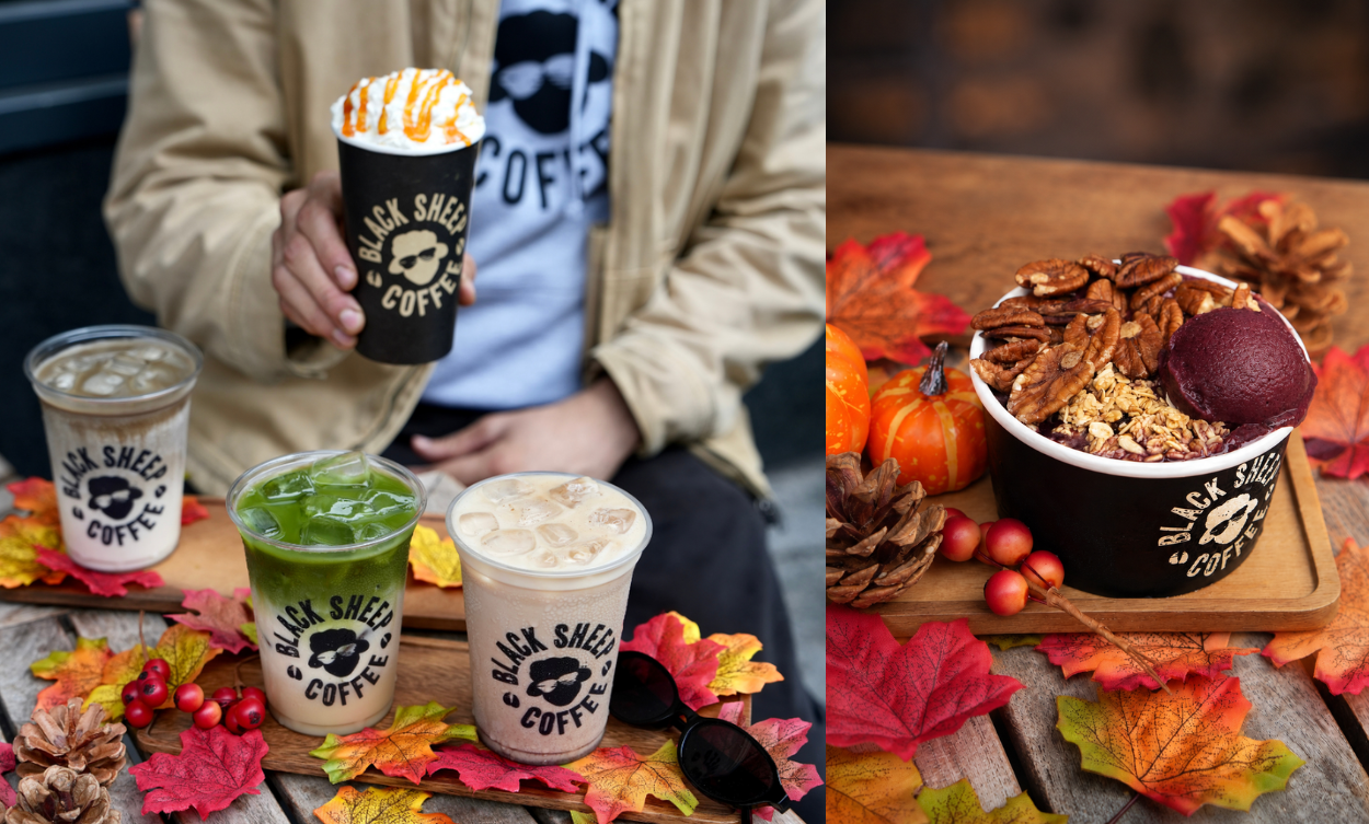 Black Sheep Coffee unveils Hojicha lattes and pumpkin spice in autumn menu