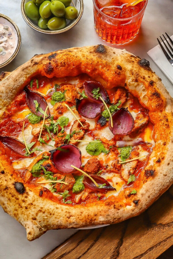 Crust Bros and Cinnamon Kitchen join forces for limited-edition butter chicken pizza