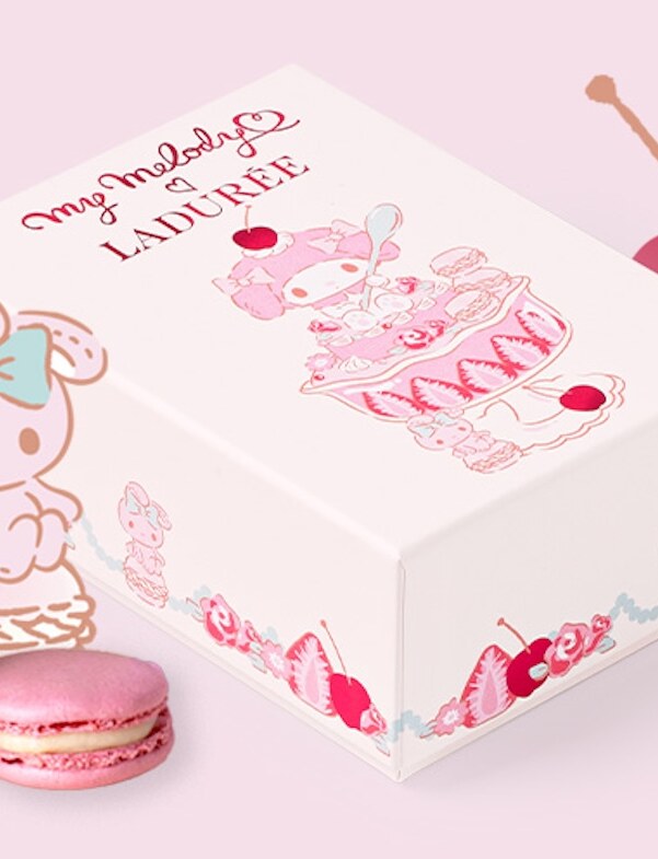 Ladurée teams up with Sanrio’s My Melody for limited edition macarons