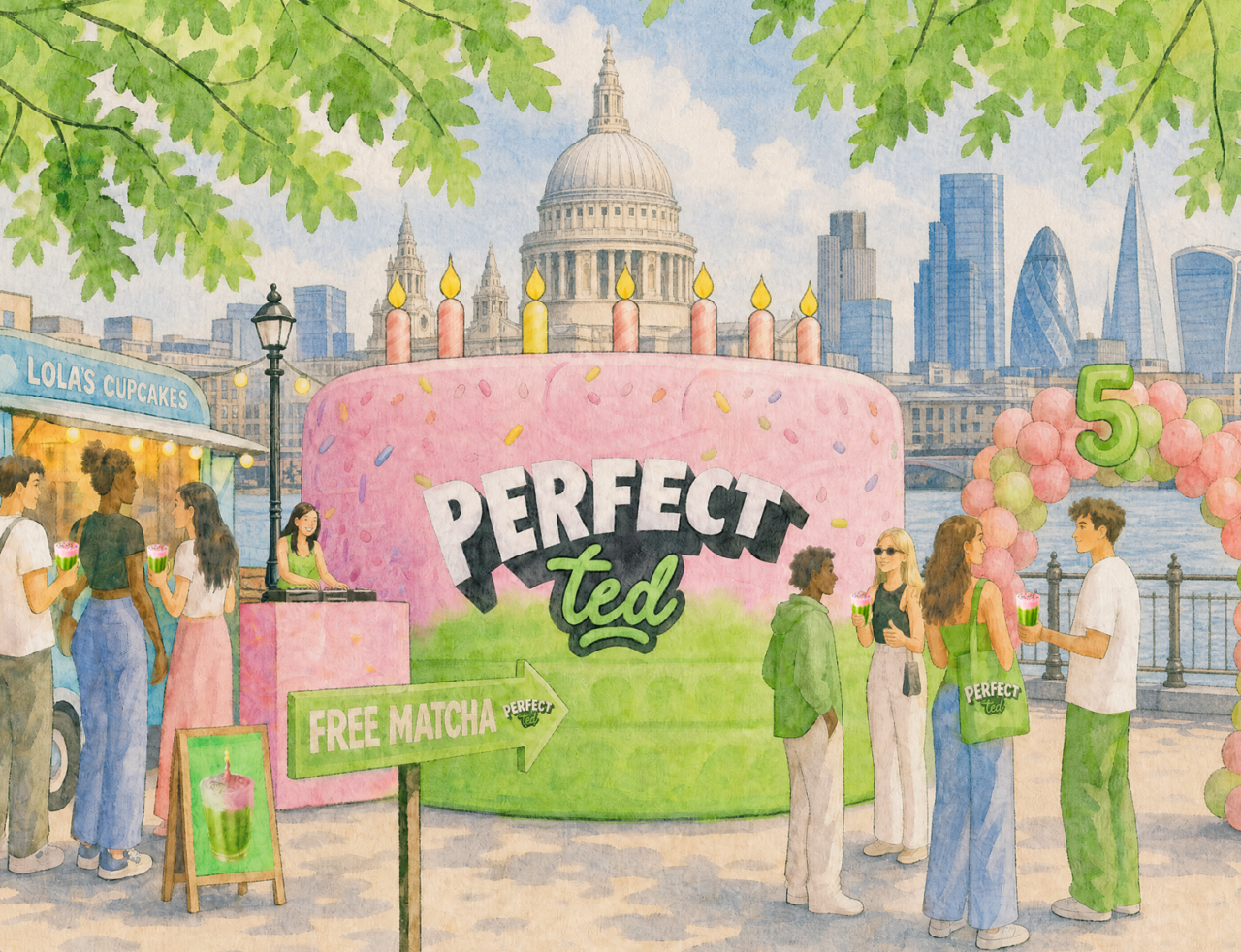PerfectTed to throw free South Bank party for Britain’s most common birthday