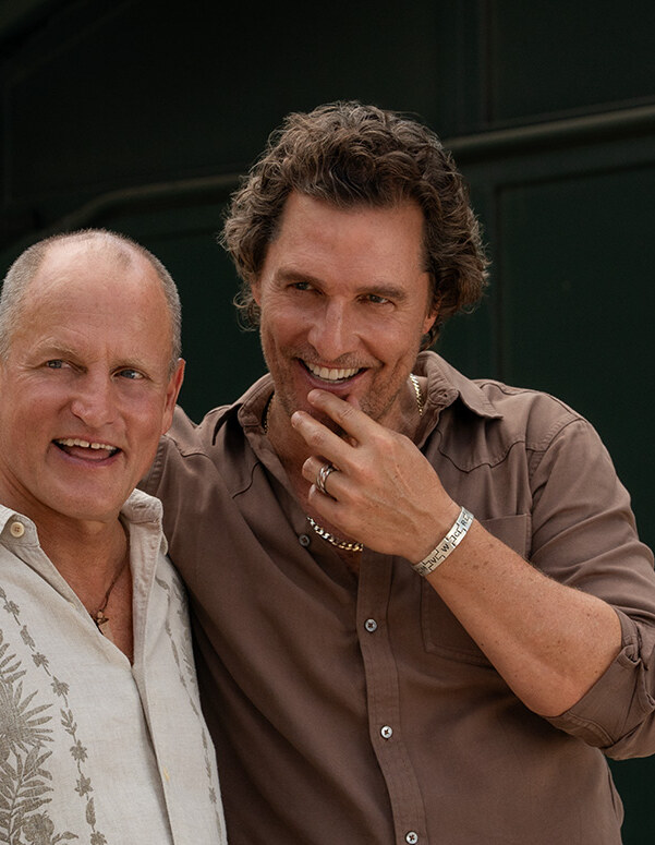 “We have a lot of fun together, but we also share where we think we’re coming up short”: Matthew McConaughey and Woody Harrelson on Brothers