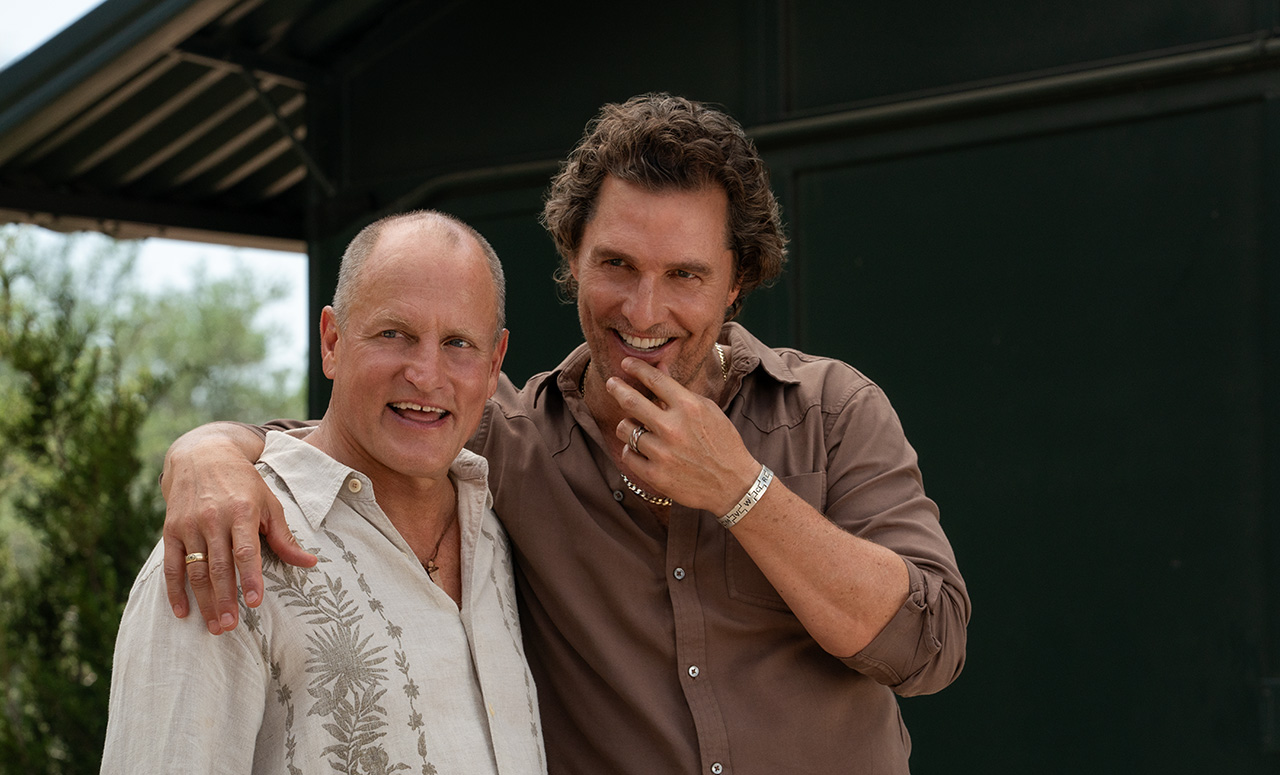 “We have a lot of fun together, but we also share where we think we’re coming up short”: Matthew McConaughey and Woody Harrelson on Brothers
