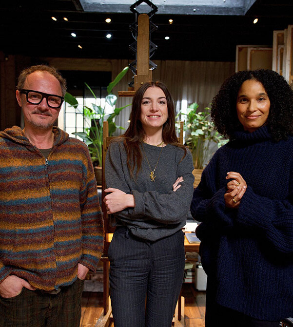 Louis Theroux, Rylan Clark and Sheridan Smith sit for a new series of Portrait Artist of the Year