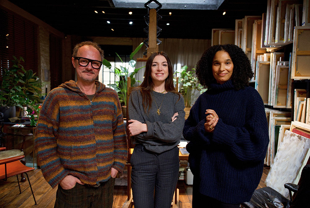 Louis Theroux, Rylan Clark and Sheridan Smith sit for a new series of Portrait Artist of the Year