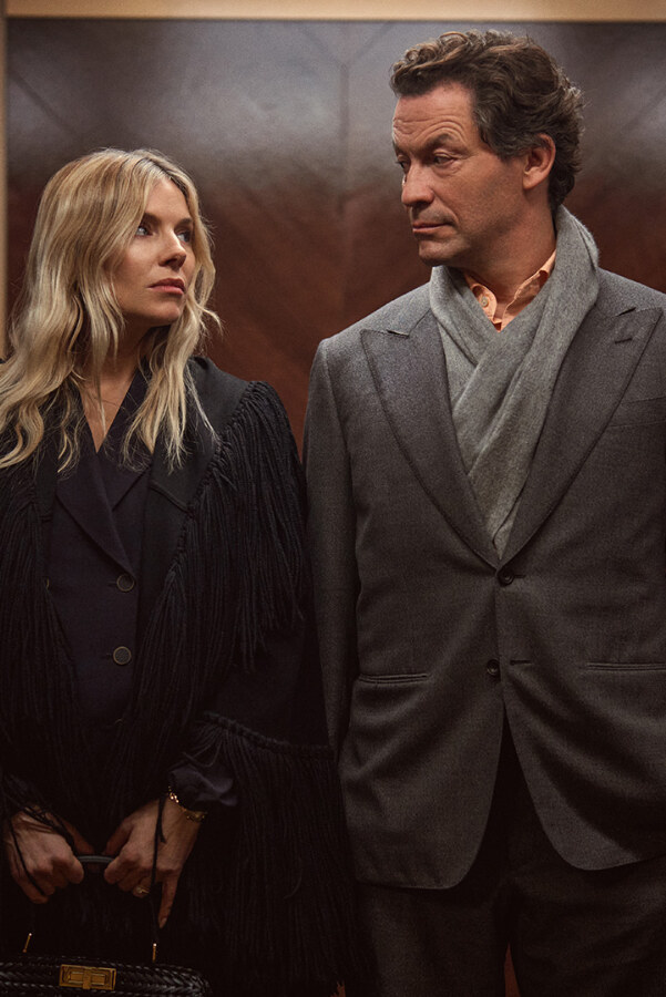 Dominic West and Sienna Miller go to battle in Sky legal drama War