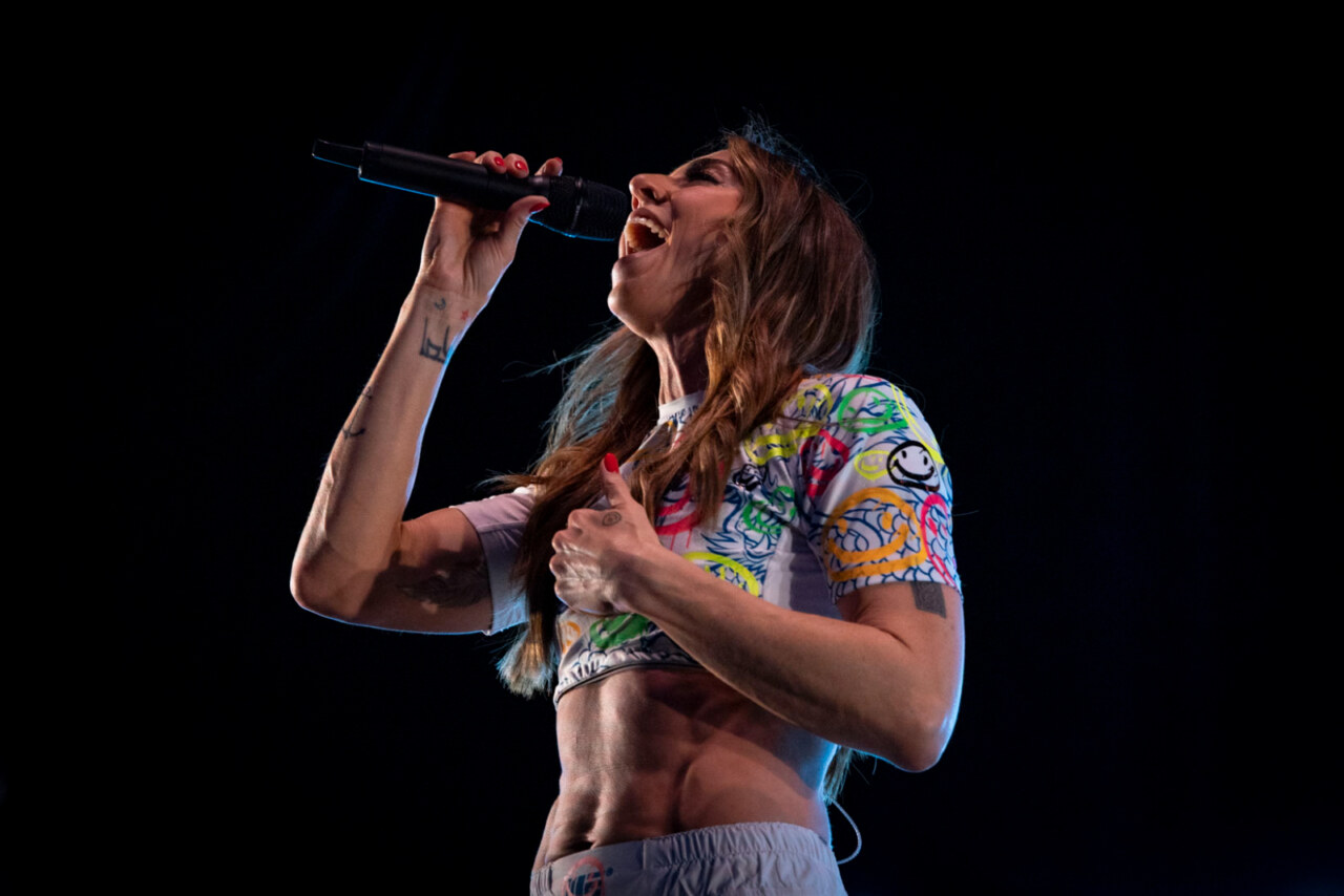 Melanie C at Brixton Academy performing live