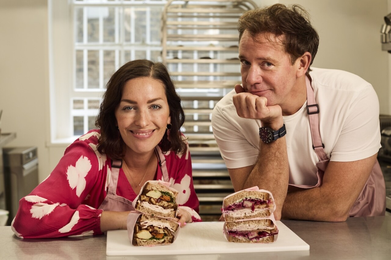 Matt Tebbutt and Sourdough Sophia launch Christmas leftovers sandwich to mark 500 years of turkey in Britain