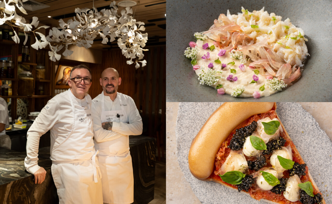 Former elBulli colleagues Chele González and Aitor Zabala reunite for two Evolution dinners in Manila
