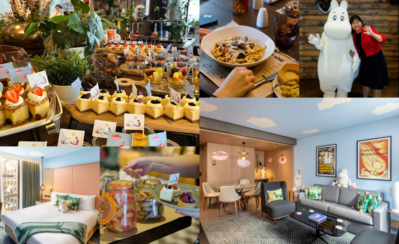 Last week for Moomin takeover at Hilton London Bankside