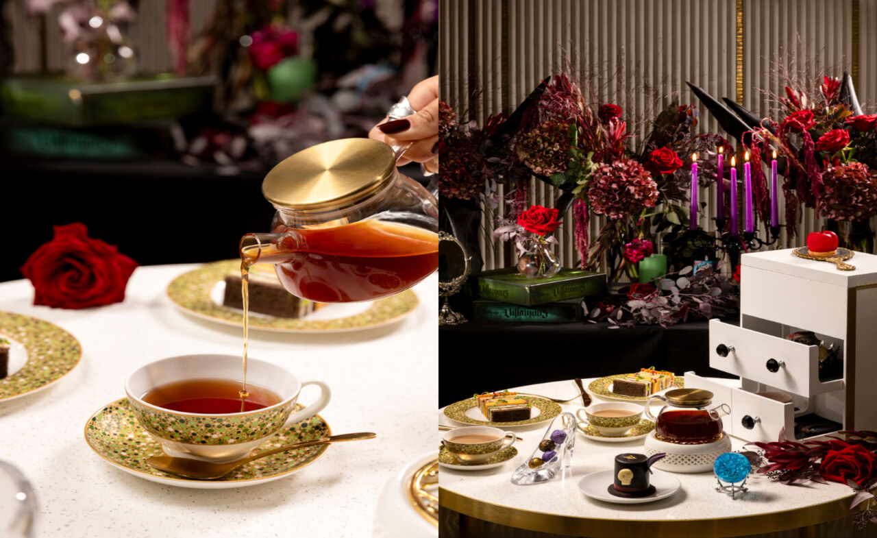 Disney bad guys afternoon tea launches at London Hilton on Park Lane with Once Upon a Villain menu